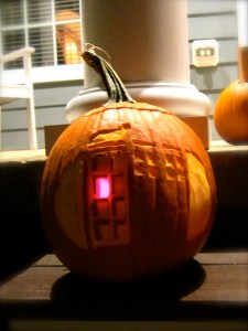 Tardis Pumpkin