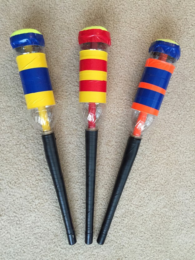 DIY Juggling Clubs